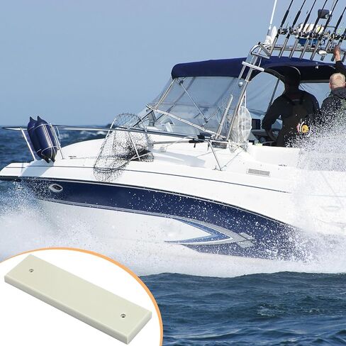 BBTO 1 Pcs UV Resistant Marine Grade Resistant Boat Transducer Mounting Plate Block Hardware Kit for Boat, 12" 3. 5" 0. 75" in Saudi Arabia