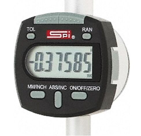 SPI 21-365-2 Electronic Drop Indicator: 0 to 1" (25 mm) Range, 0.0002" (0.005 mm) Accuracy in Saudi Arabia
