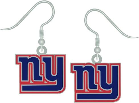 PSG New York Giants Earrings J-Hook Logo, Team Color, (PSGLS0248839) in Saudi Arabia