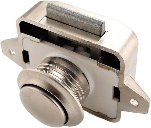 قفل Camper Car Push Lock 26mm RV Caravan Motor Motor Home Cabinet Draint Button Locks 1PCS (White) in Saudi Arabia