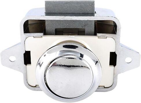 قفل Camper Car Push Lock 26mm RV Caravan Motor Motor Home Cabinet Draint Button Locks 1PCS (White) in Saudi Arabia