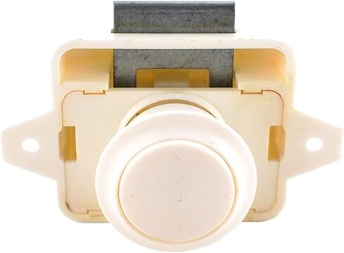 قفل Camper Car Push Lock 26mm RV Caravan Motor Motor Home Cabinet Draint Button Locks 1PCS (White) in Saudi Arabia