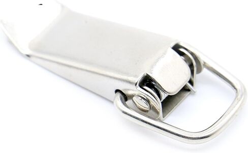 J105 Cabinet Box Locks Spring Loaded Latch Catch Toggle 27 * 63 Iron Hasps 2Pcs in Saudi Arabia