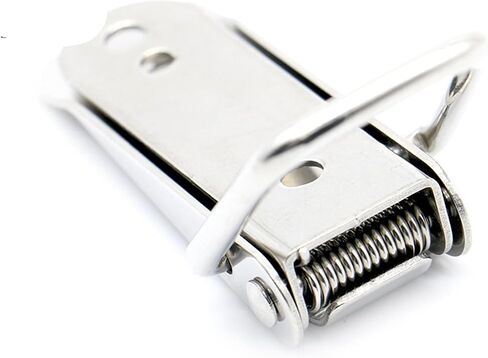 J105 Cabinet Box Locks Spring Loaded Latch Catch Toggle 27 * 63 Iron Hasps 2Pcs in Saudi Arabia