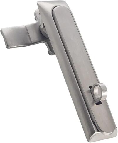 Stainless Steel Distribution Cabinet Door Lock with Padlock Rotating Tongue Flat Lock 1Pcs in Saudi Arabia