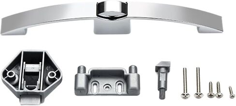 Camper Car Push Lock with Handle RV Caravan Boat Motor Home Cabinet Drawer Latch Button Locks 1Pcs(Pearl Nickel 160mm) in Saudi Arabia
