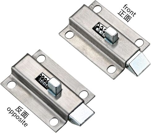 304 Stainless Steel Door Pin Door Bolt Door Buckle Indoor Spring Stretching Bolt Hinge 1Pcs(Opposite) in Saudi Arabia