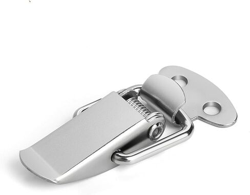 صناديق الخزانة الربيع المحملة المزلاج الصيد تبديل HASP الصلب MILD HASP WINDOWRAWARE TOOLWARE LOCK 1PCS (J107) in Saudi Arabia