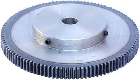Pinion Gear 1 Set 1 Module 20T Copper Worm Gear 1:20 Ratio Reducer Transmission 5mm Inner Hole Spur Gear for Shaft(Color : 8mm bore, Size : 121 Teeth) in Saudi Arabia