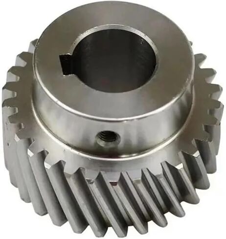 1pc Carving Machine Left Helical Gear 1.25M 25 Teeth 30T 60T Bore 14mm 16mm 20mm 22mm 25 High Frequency Precision Milling Gears(1.25M30T-16mm-45mm) in Saudi Arabia