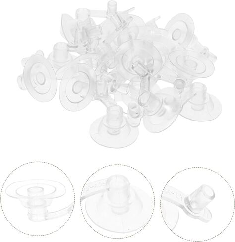 Zerodeko 20pcs سباحة الهواء حلقة مضخات فوهات قابلة للنفخ في صمام صمام بركة العائمة لفوهات ألعاب بديلة للهواء فوهات قابلة للنفخ in Kuwait