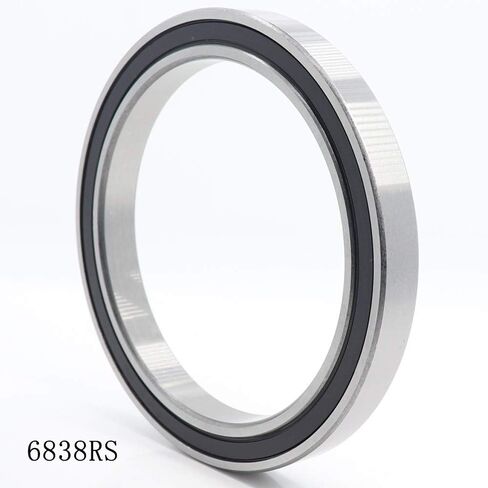 Thin Wall Bearings 6838 2RS Metric Thin Section Bearings with Grease 190x240x24mm Chrome Steel Ball Bearing 61838 RS Ball Bearings in Saudi Arabia