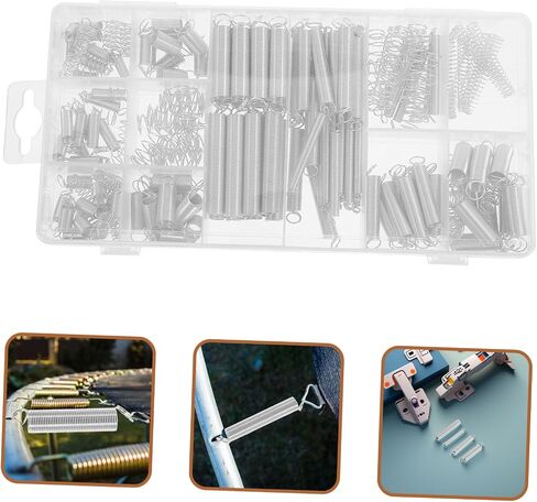 HEALLILY 200pcs Spring Assortment Kit Versatile Compression Extension Springs for Projects Home Vehicle Repairs Excellent Elasticity Easy Storage for Mechanical Applications in Saudi Arabia