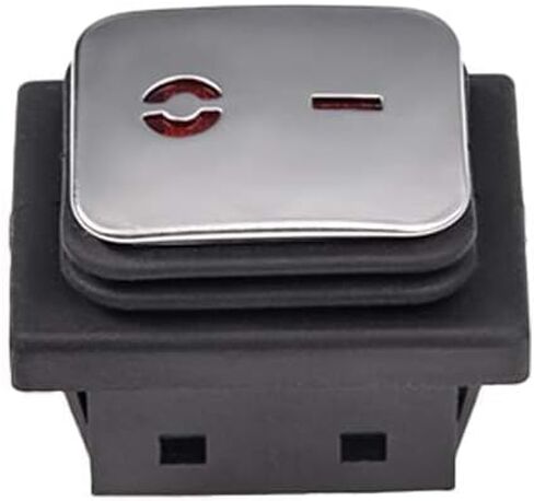 2pcs أسود DC 30A/36V ON/OFF BOAT ROCKER التبديل 4 دبابيس مع ضوء LED in Kuwait