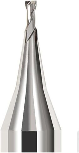 2Flute Micro Flat End Mill 0.2-0.9mm Mini CNC Router Bit 4mm Shank Tungsten Carbide Ball End Mill Mini Milling Machine for Metal(Black 2F End Mills,0.4X0.8X4X50) in Saudi Arabia