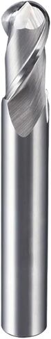 HRC45 55 65 2 Flute Ball End Mill Tungsten Carbide Cutter CNC TORUTER BET MLOON TOULD R0.5 6MM 8MM 10MM MELLING MILLING CUTTER (R10X20DX100L) in Saudi Arabia