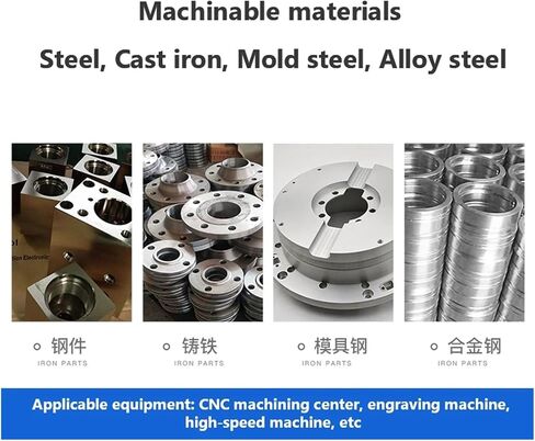1 Tooth 3 Tooth Full Tooth Thread Milling Cutter Tungsten Carbide Steel CNC M1.2 M1.6 M2 M2.5 M3 M4 M5 M6 M8 M10 M12 for Steel(M8X1.25X8X75 1F) in Saudi Arabia