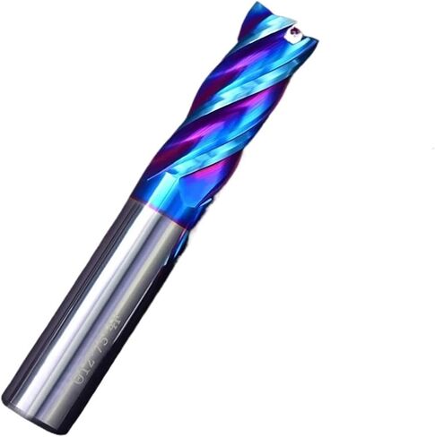 Carbide End Mill 4flute Tungsten Steel 1 3 6mm 8 10 20 for Stains Steel Titanium Wood CNC BET BET TORTERS (5pcs ، 6x25x6x75 HRC72) in Saudi Arabia