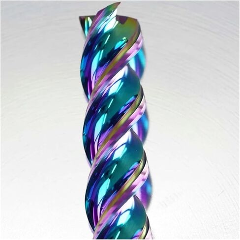 Flute Carbide Milling Cutter HRC55 3 Flute Tungsten End Mill CNC Tool 1-20 for Aluminum Fiberglass Acrylic Wood Copper Plasti(Coating,20X45X100) in Saudi Arabia