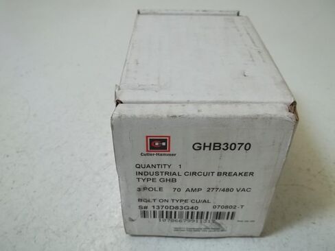GHB3070 Bolt-on 70 Amp,14k, HACR rated in Saudi Arabia