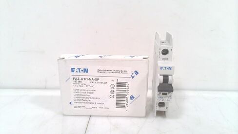 Eaton FAZ-C1/1-NA-SP 1A, 1P, 277/480VAC, 48VDC, 10 kAIC, C-Curve, UL489 in Saudi Arabia