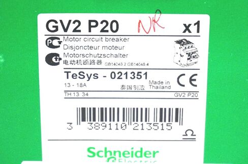 Schneider Electric GV2 P20 Breaker GV2P20 in Saudi Arabia
