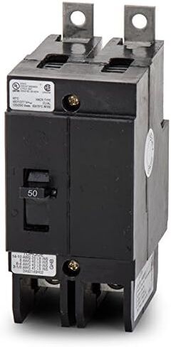 Eaton Cutler-Hammer Chghb2050 C-H GHB2050 50A GHB 2P 277/480V 14KAIC ، Black in Saudi Arabia