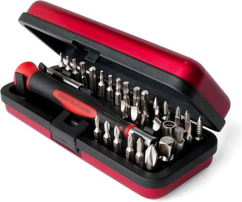 مجموعة ضبط جيتار Stewmac ، Metric (104743)-أدوات إعداد Pro لعازفي الجيتار مع Stroboclip HD Tulectius Radius Gauges Action Scheder Screwner لصيانة وصيانة الغيتار الدقيقة in Saudi Arabia