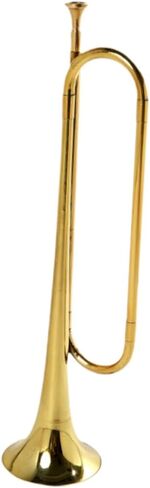 Bugle Trumpet Mini Brass Instrument Portable Music Instrument C Key Trumpet Marching Bugle for Students Orchestra Kids Adults in Saudi Arabia