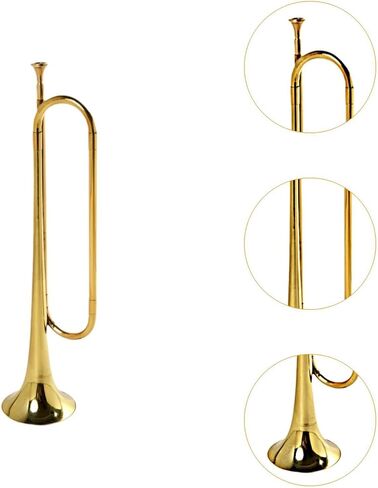 Cavalry Trumpet Marching Bugle for Students Stage Performance Beginner in Kuwait