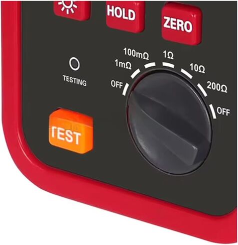 DC Low Resistance Tester Equipotential Tester Digital Micro Ohmmeter with 1uΩ～200Ω Accuracy ±0.1% FS±10dgt Resolution 0.1Ω 200 Groups Data Storage USB Interface for Winding Coils in Saudi Arabia