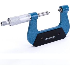 ميكرومتر مؤشر ترابط المسمار 0-25 مم 25-50 مم الصناعي مع السندان 50-75 مم 75-100 مم خارج ميكرومتر 0.01 مم (25-50 مم والسنقان) in Kuwait