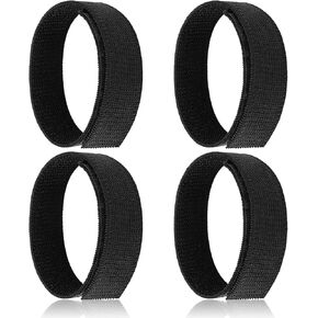 4 Pcs Black Boot Blousers, Elastic Military Boot Straps, Military Boot Bands, Military Ankle Strap Tuck Tight Strips for Men Women Outdoor Sports Military Army Uniforms in Saudi Arabia