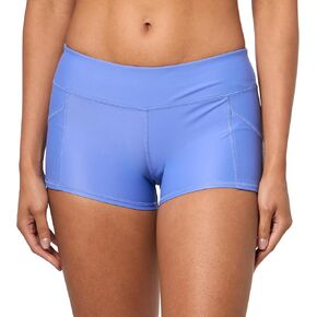 Body Glove Women's Standard Rider Elastic Waist Hybrid Swim Short with UPF 50, Blue Wave, Large in Saudi Arabia