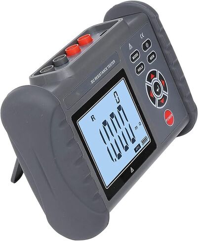 DC Low Resistance Meter Tester Tester Tester Micro Ohmmeter مع 0.001mΩ إلى 300.0kΩ دقة 1UΩ دقة ± 0.1 ٪ 500 مجموعة تخزين البيانات USB واجهة لفائف متعرج milliohm متر in Saudi Arabia