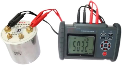 DC Low Resistance Meter Tester Tester Tester Micro Ohmmeter مع 0.001mΩ إلى 300.0kΩ دقة 1UΩ دقة ± 0.1 ٪ 500 مجموعة تخزين البيانات USB واجهة لفائف متعرج milliohm متر in Saudi Arabia