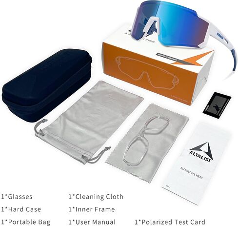 Cycling Glasses, UV400 Protection Sports Sunglasses Eyewear Baseball Running Fishing for Men Women Youth in Saudi Arabia