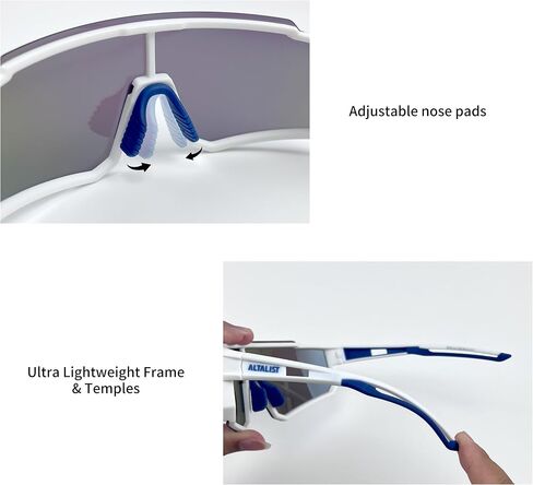 Cycling Glasses, UV400 Protection Sports Sunglasses Eyewear Baseball Running Fishing for Men Women Youth in Saudi Arabia