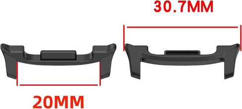 2Pairs Adapters Compatible with Samsung Galaxy Watch 8 40mm/44mm/Classic 46mm 2025 Watch Band, Metal Stainless Steel Connection Adapter for Galaxy Watch 8 Band Accessories in Saudi Arabia