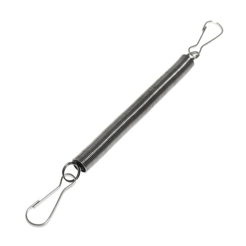 Maxmoral 6pcs Spring مع مقطع توتر من الفولاذ المقاوم للصدأ ربيع مع مشبك شنشي هامستر شارب يثبت الربيع لتثبيت أنبوب شارب صغير تغذية حيوانات صغيرة in Saudi Arabia
