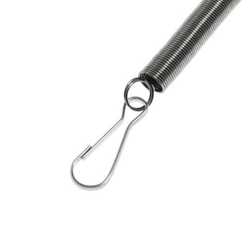 Maxmoral 6pcs Spring مع مقطع توتر من الفولاذ المقاوم للصدأ ربيع مع مشبك شنشي هامستر شارب يثبت الربيع لتثبيت أنبوب شارب صغير تغذية حيوانات صغيرة in Saudi Arabia