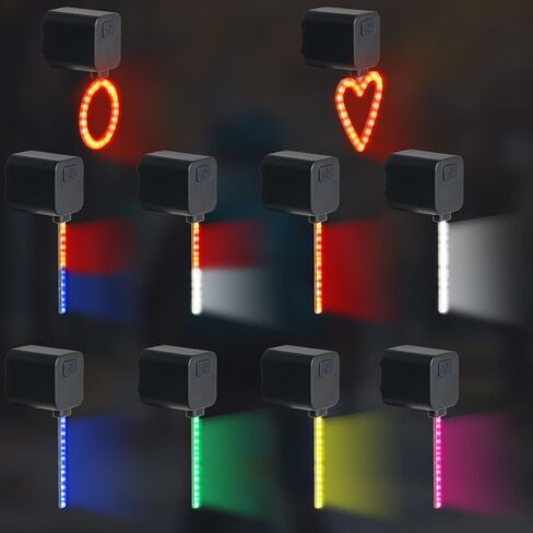 Bike Tail Light,10 Replaceable LED Strips,6 Modes,Waterproof led Bike Tail Light.Fits Mountain & Road Bikes for Adults & Kids in Saudi Arabia