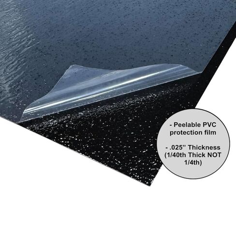 ورقة الألومنيوم السوداء الجص - 24 "× 96" × 0.025 "سميكة (1/40) - المقطورات ، RV ، المرائب ، المنازل والمشاريع in Saudi Arabia