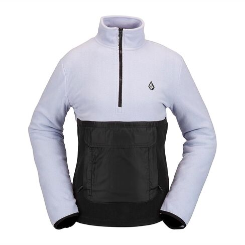 Volcom للسيدات القياسية الصوفية القطبية 1/2 zip التزلج على الجليد التزلج على الجليد ، الأسود S4 in Saudi Arabia