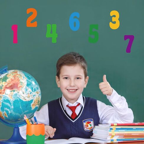 ملصقات رسائل لوحات كبيرة من ألواح النشرة رسائل 12 ورقة ألعاب الأبجدية ملصقات فينيل مقاوم للماء رسائل ملصقات ذاتية للملصقات لألواح الملصقات صندوق بريد الحرف اليدوية (أبيض ، 3 بوصات) in Kuwait