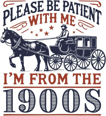 Women Retro Please Be Patient With Me I'm From The 1900s Sweatshirt, Funny Please Be Patient With Me Sweatshirt in Saudi Arabia