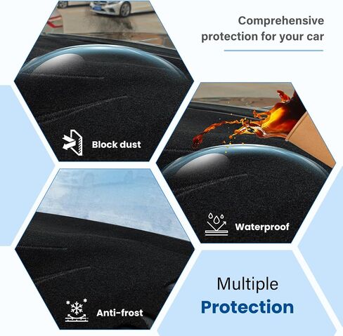 حصيرة تغطية Dash Cover متوافقة مع Hyundai Sonata 2011 2012 2013 2014 Dashboard Cover for Pad Custom Car Dashboard Accessories Ornament in Saudi Arabia