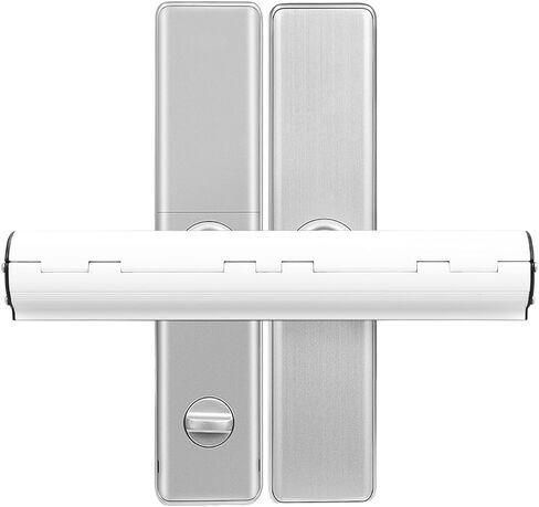 Qivine French Patio Door Security Lock ، قفل أمن الباب الفرنسي 13 بوصة للأبواب المتوافقة مع الفناء الأفقي المزدوج والمعهد (النوع ب) in Saudi Arabia