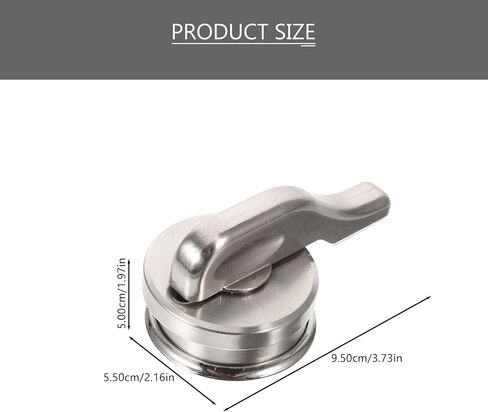 Commercial Door Lock Handle for Bathroom Privacy, Standard Vacant Occupied Sign with Indicator for Men Women Restroom Bathroom Door (Without Lock) in Saudi Arabia