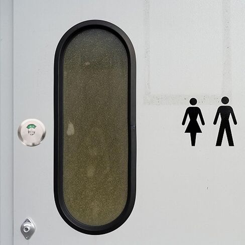 Commercial Door Lock Handle for Bathroom Privacy, Standard Vacant Occupied Sign with Indicator for Men Women Restroom Bathroom Door (Without Lock) in Saudi Arabia